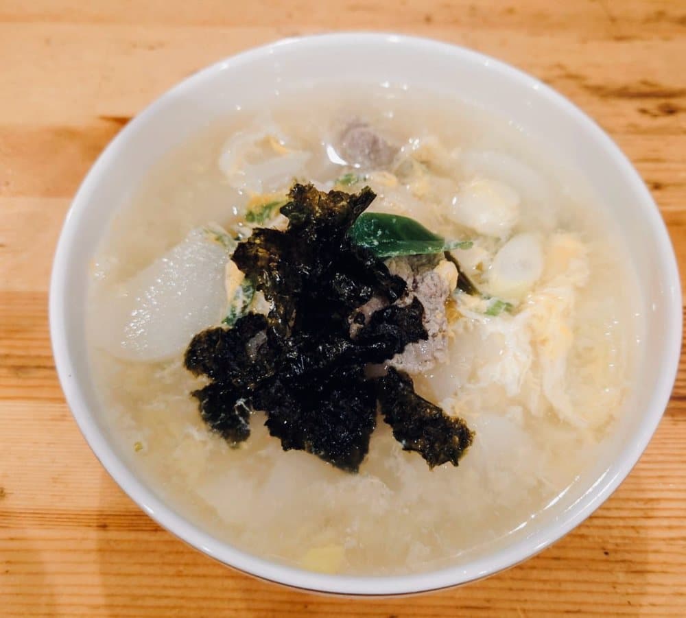 お餅スープ